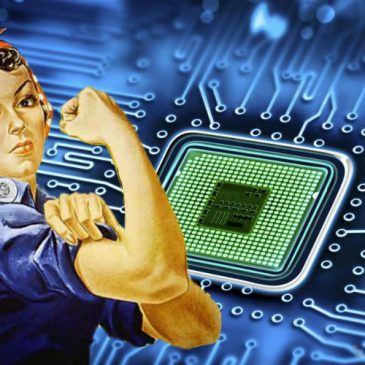 Women need to be men or “genderless” to break the tech glass ceiling?